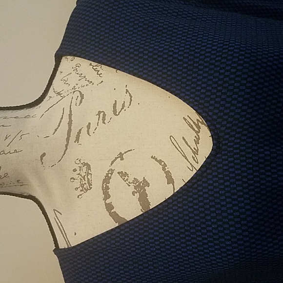 Micro-Check Ponte Dress - Picture 2 of 5